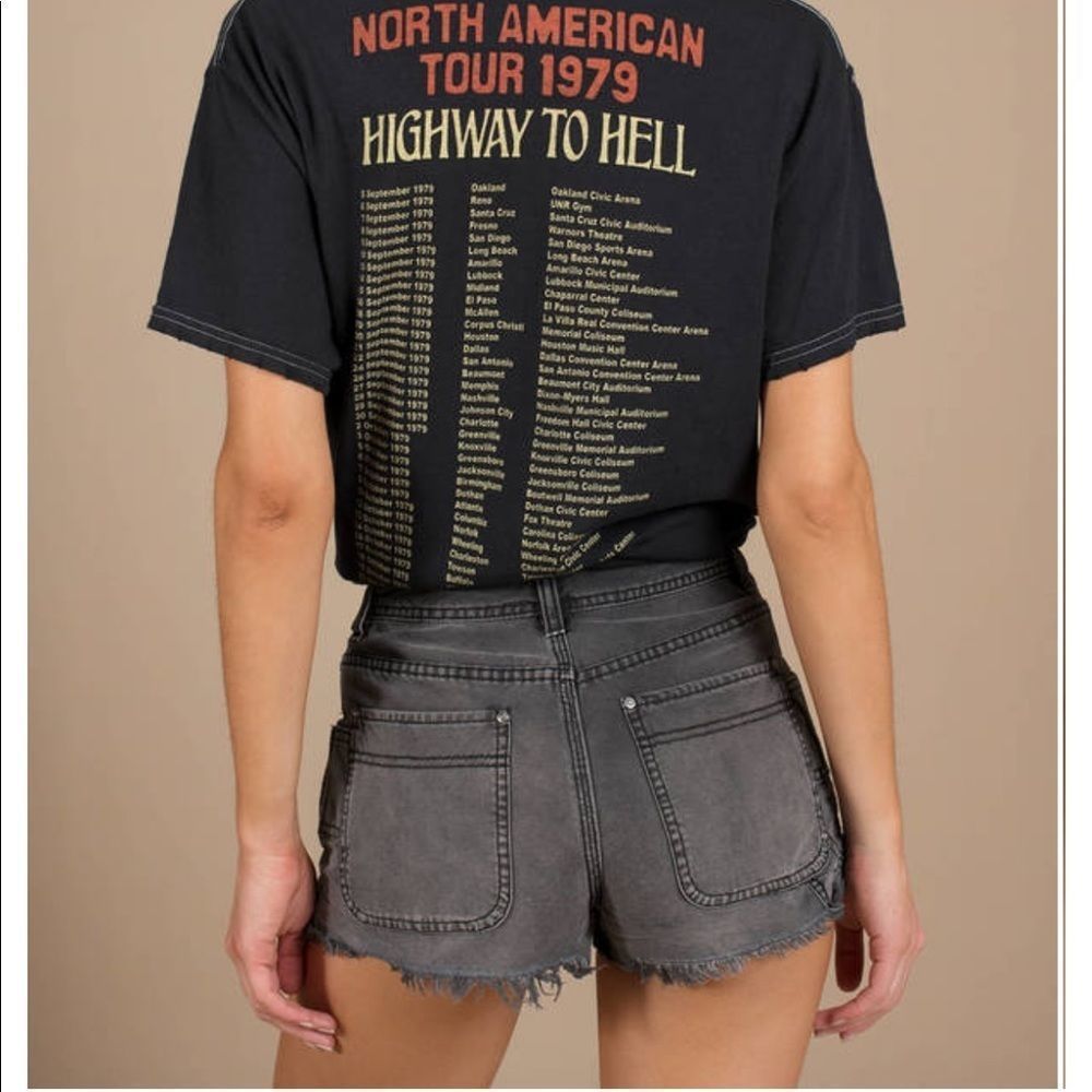 Free People Get Far Out cutoff shorts, 6, NWT - Picture 4 of 4